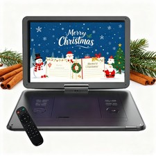 17.5" Portable DVD Player with