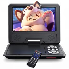 WOLFANG 9.5" Portable DVD