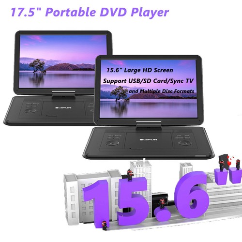 Boifun portable dvd - boifun, 17.5"