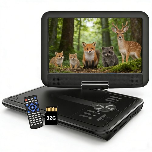 Portable dvd player with - dvd,