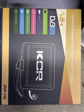 KCR 15.6 Inch Portable DVD/TV
