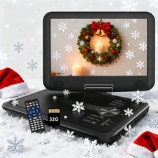 11.5" Portable DVD Player for