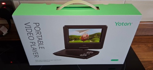New yoton portable dvd - 9.5",