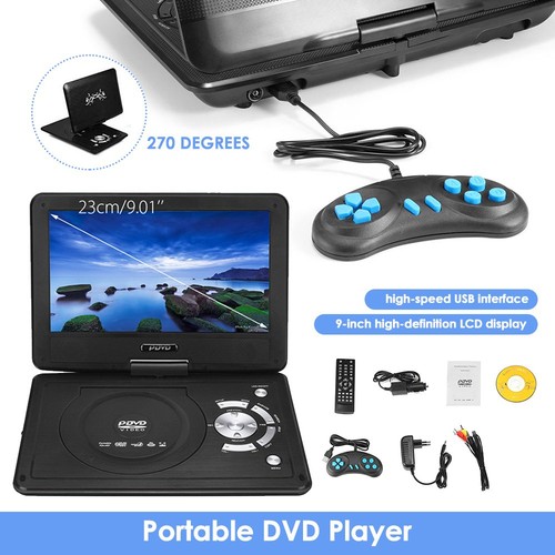 Portable gaming dvd player - player, cd